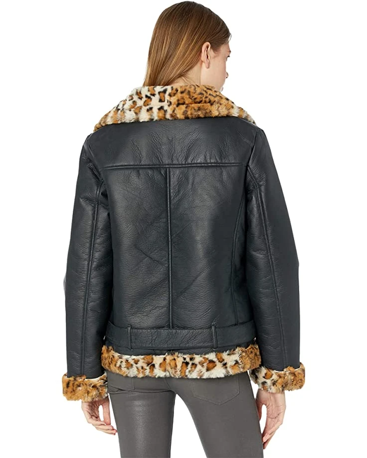 81VXxnaJ6tL._AC_SR736920_.jpg Sam Edelman Leopard Trim Bomber | Coats & Outerwear -SAM EDELMAN Sales